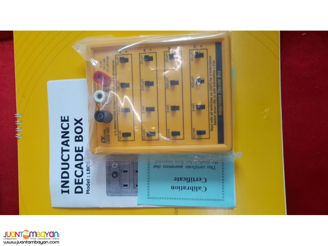 Inductance DECADE Box, Lutron LBOX-405