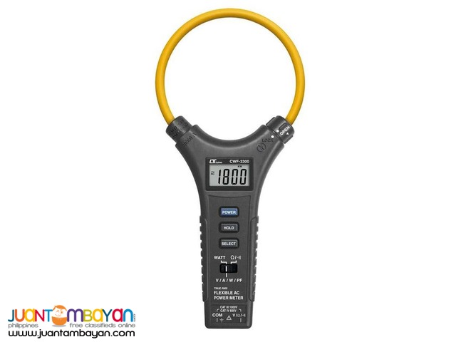 Power Meter, Clamp Meter, Flexible AC Power Clamp Meter