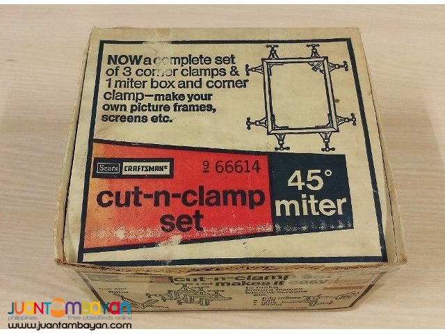 Craftsman 45 Miter Cut & Clamp Set