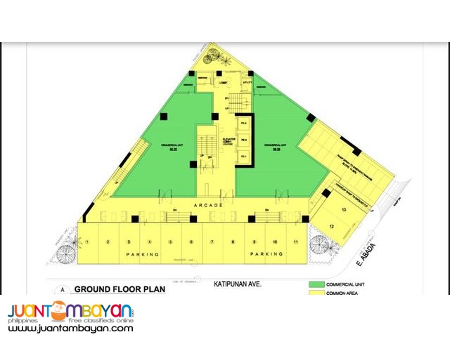 Commercial Units For Sale along Katipunan Ave. Quezon City