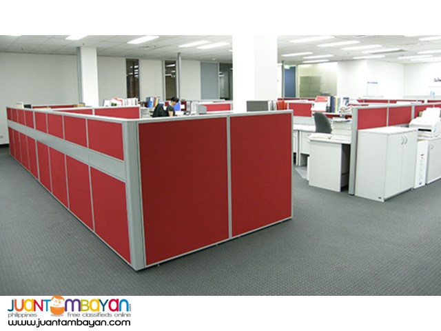 Modular Office Table With Screen Panel Custom Color and Sizes 