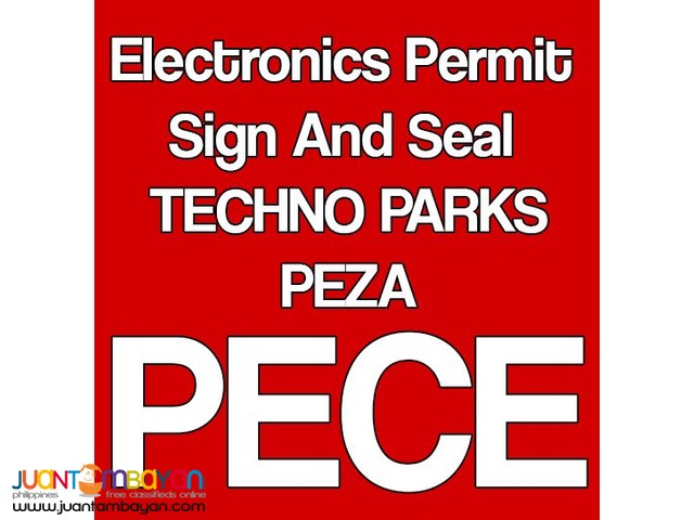 PECE Sign and Seal of Electronic Plans