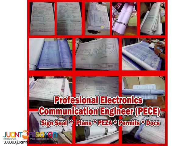 PECE Sign and Seal of Electronic Plans