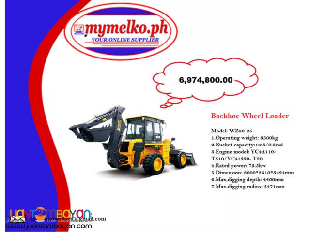 BACK HOE WHEEL LOADER