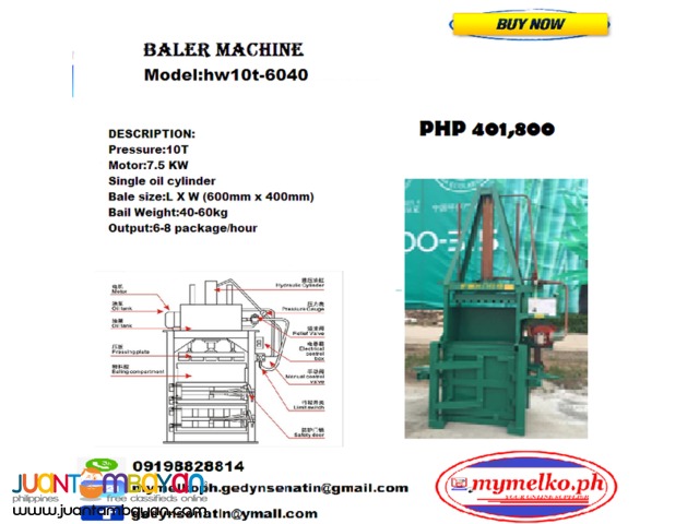 BALER MACHINE