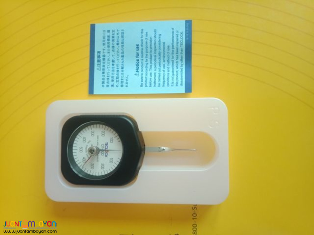 Gram Gauge, Dial Tension Gauge, Gram Dial, Teclock, Japan