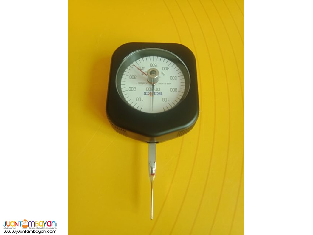 Gram Gauge, Dial Tension Gauge, Gram Dial, Teclock, Japan