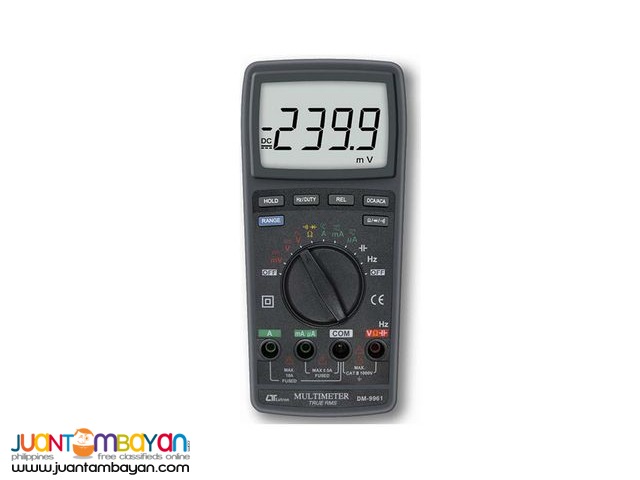 Multimeter, True RMS, True-RMS DMM, DMM, Digital Multimeter