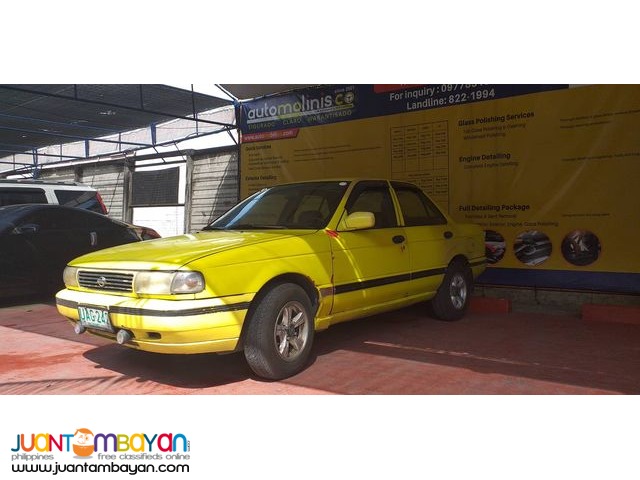 1995 Nissan Sentra Yellow M/T Gas 140,000 Mileage