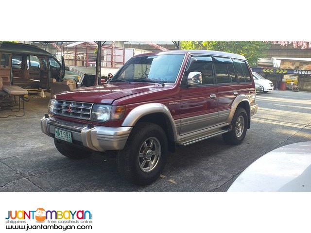 1996 Mitsubishi Pajero 4x4 Maroon M/T Gas Mileage 283,535