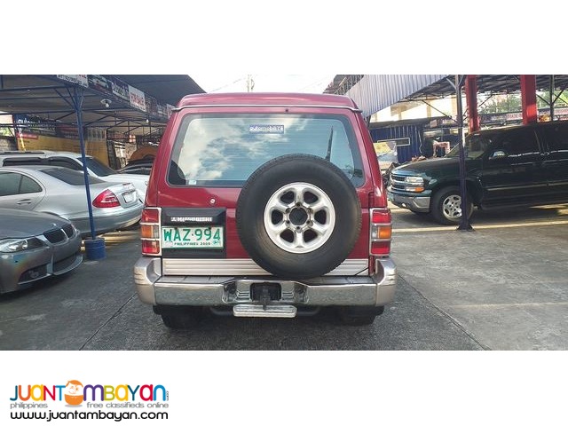 1996 Mitsubishi Pajero 4x4 Maroon M/T Gas Mileage 283,535