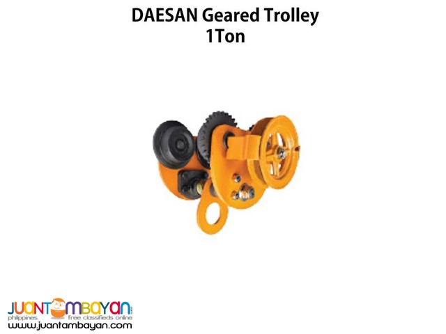 Geared Trolley 1 Ton (Made In Korea)