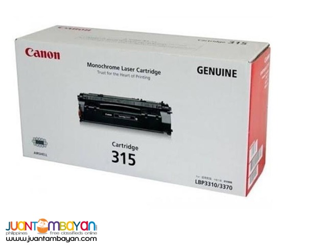 Canon 315 LaserJet Toner Cartridge (Black)