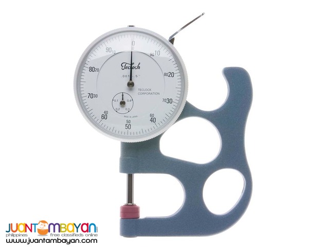 Paper Thickness Gauge, paper Caliper, Thickness Gauge, Teclock (Japan)