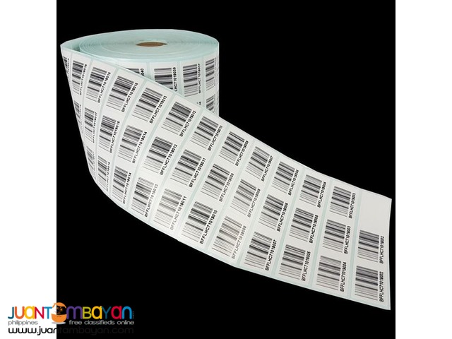 POLYESTER BARCODE LABELS