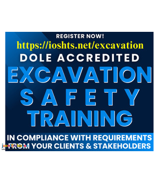 Excavation Safety Training DOLE Accredited Construction Safety