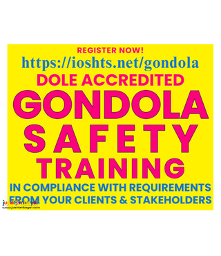 Gondola Safety Training Suspended Platform Training dOLE Accredited