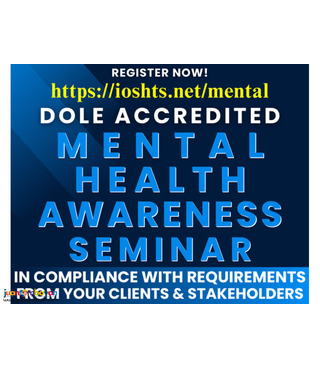 Mental Health Awareness Seminar DOLE Compliance dOLE Accredited