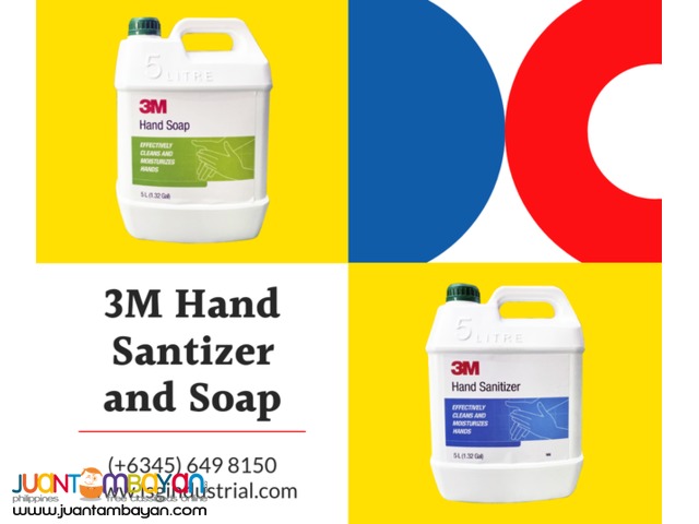 3M Hand Sanitizer and Soap