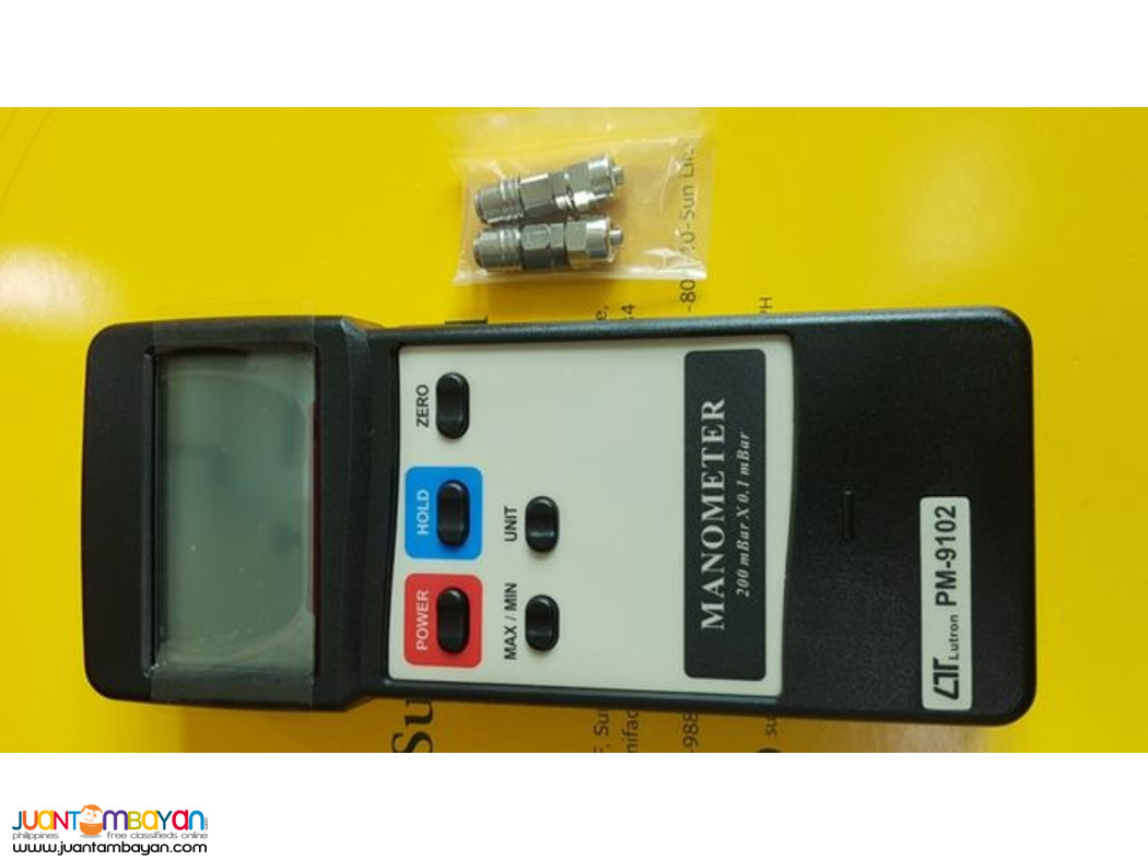 Differential Pressure, Pressure manometer, Manometer, 200 mBar