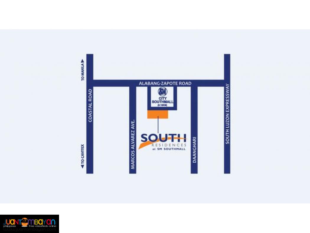 SMDC South Residences in Las Piñas back of SM City Southmall 