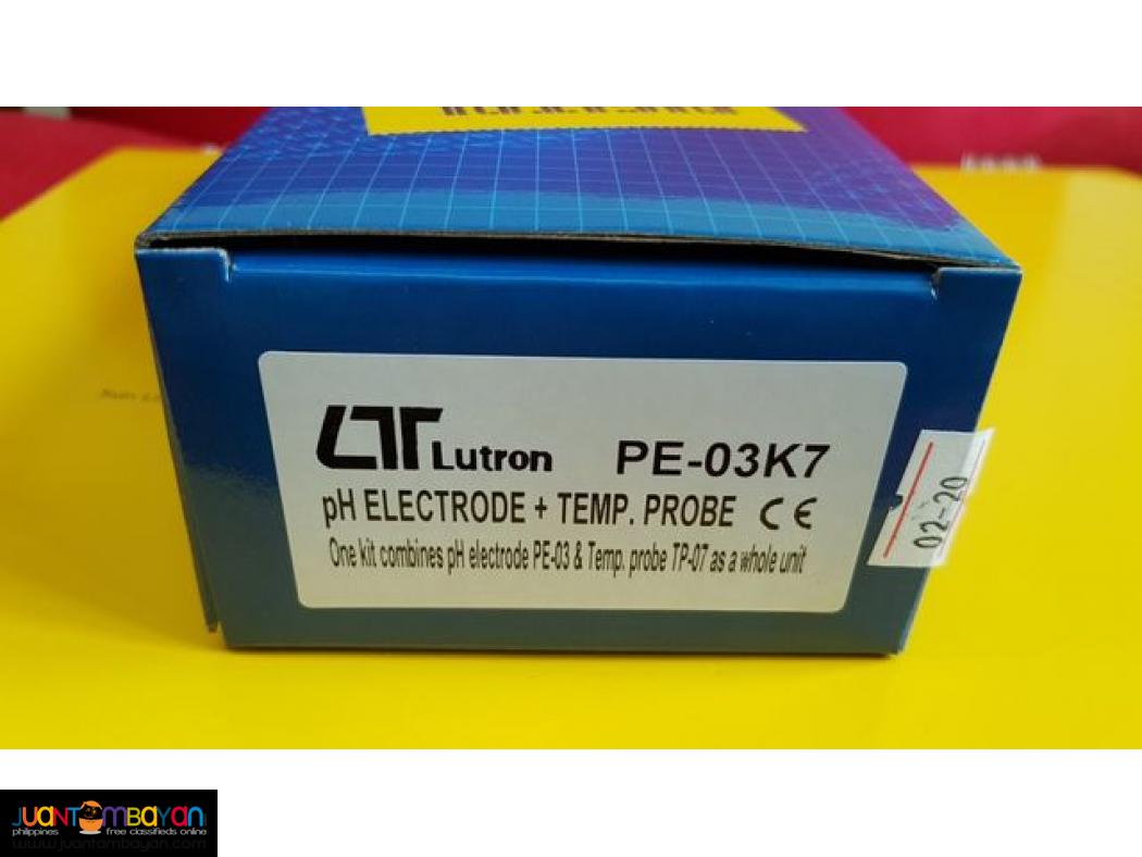 pH Electrode, pH Probe with Temperature Probe (ATC), pH Probe