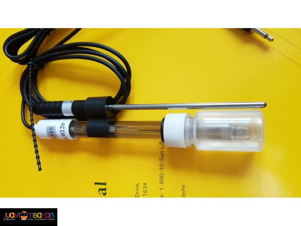 pH Electrode, pH Probe with Temperature Probe (ATC), pH Probe