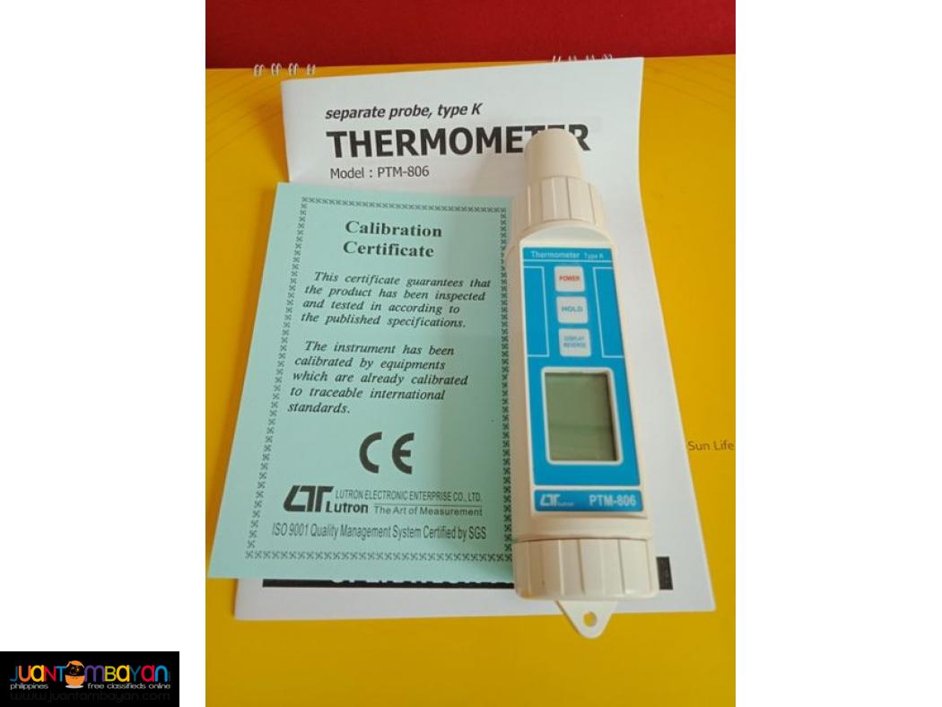 Thermocouple Thermometer, Type-K Thermometer, Digital Thermometer