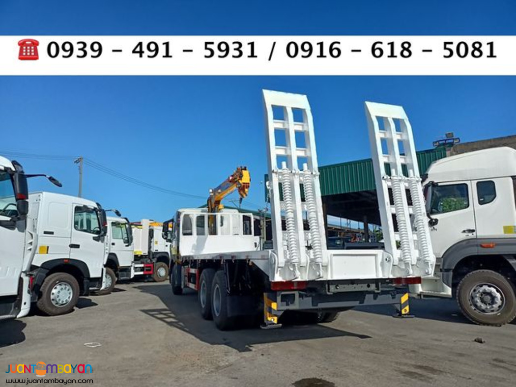 10-WHEELER HOWO A7 SELF-LOADING WITH 5TONS BOOM