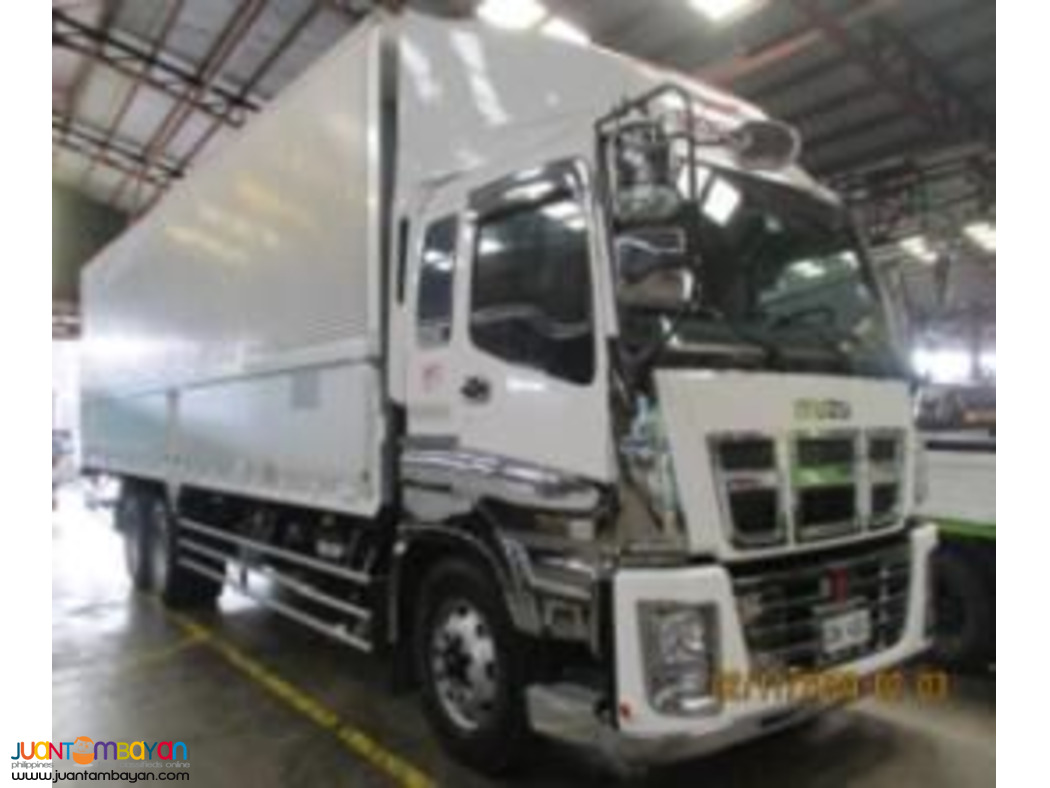 Isuzu Sobida Aluminum Wing Van 32 footer truck