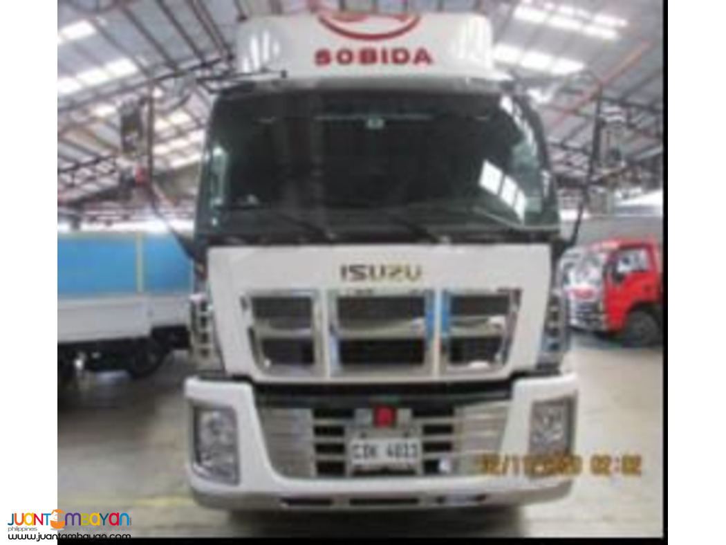 Isuzu Sobida Aluminum Wing Van 32 footer truck