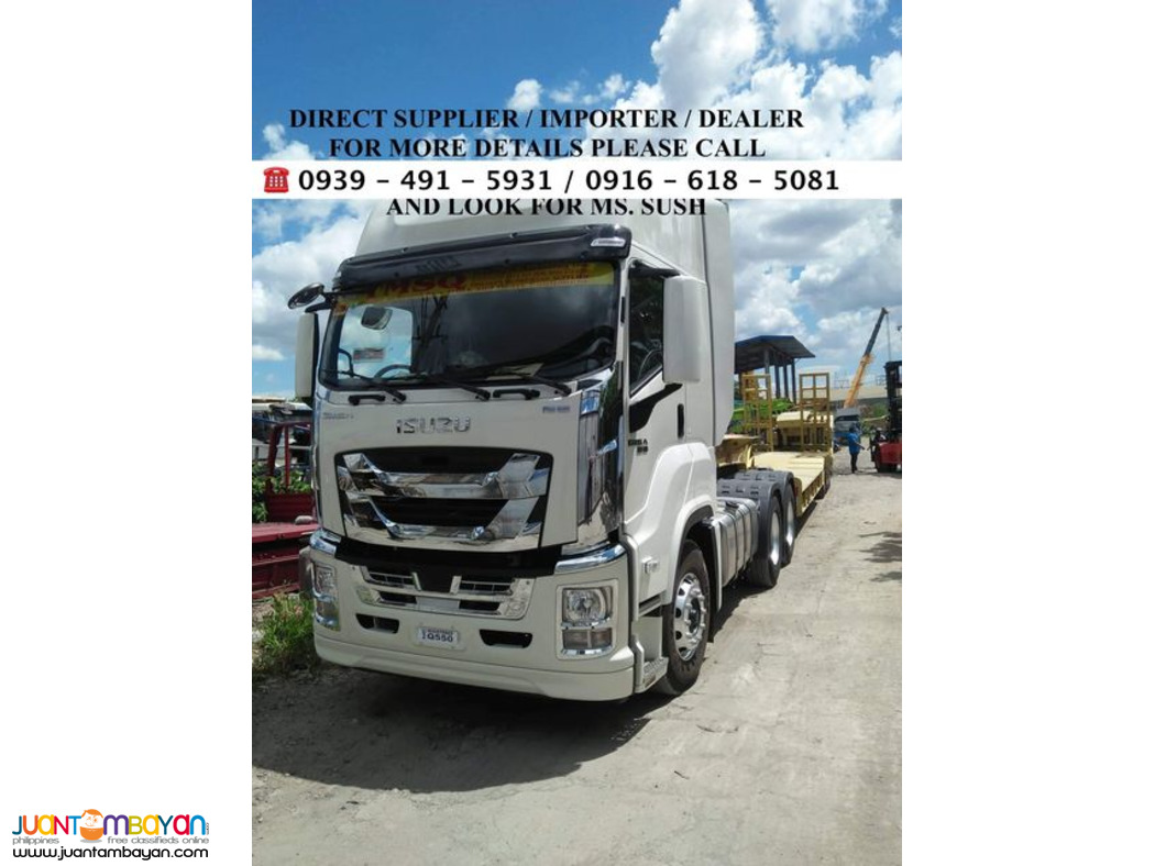 isuzu Tractor Head Prime Mover 10-wheeler 460hp euro 5 for sale