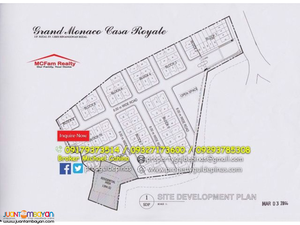 Casa Royale House and Lot for Sale in Binangonan Rizal