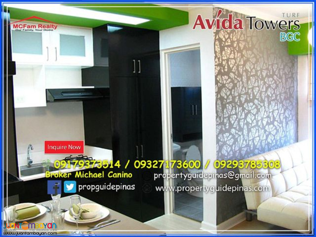 Condominium for Sale in BGC Taguig Avida Towers Turf 