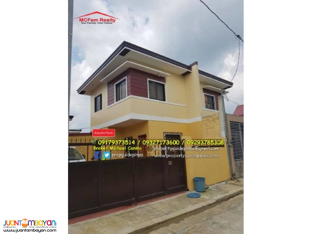 House For Sale in Cainta Rizal Brookside Subdivision Birmingham Camden