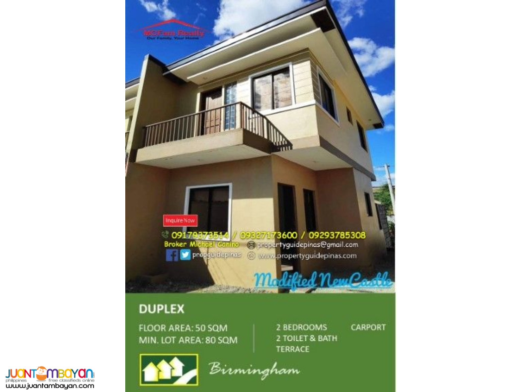 House For Sale in Cainta Rizal Brookside Subdivision Birmingham Camden