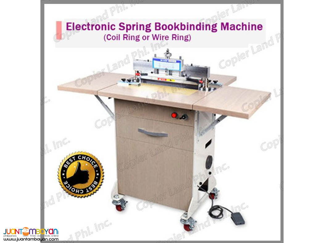 Heavy Duty Electronic Spring binding Machine made in Korea