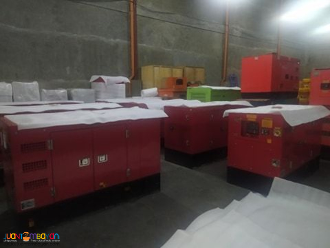 New Stocks of brand new generator sets