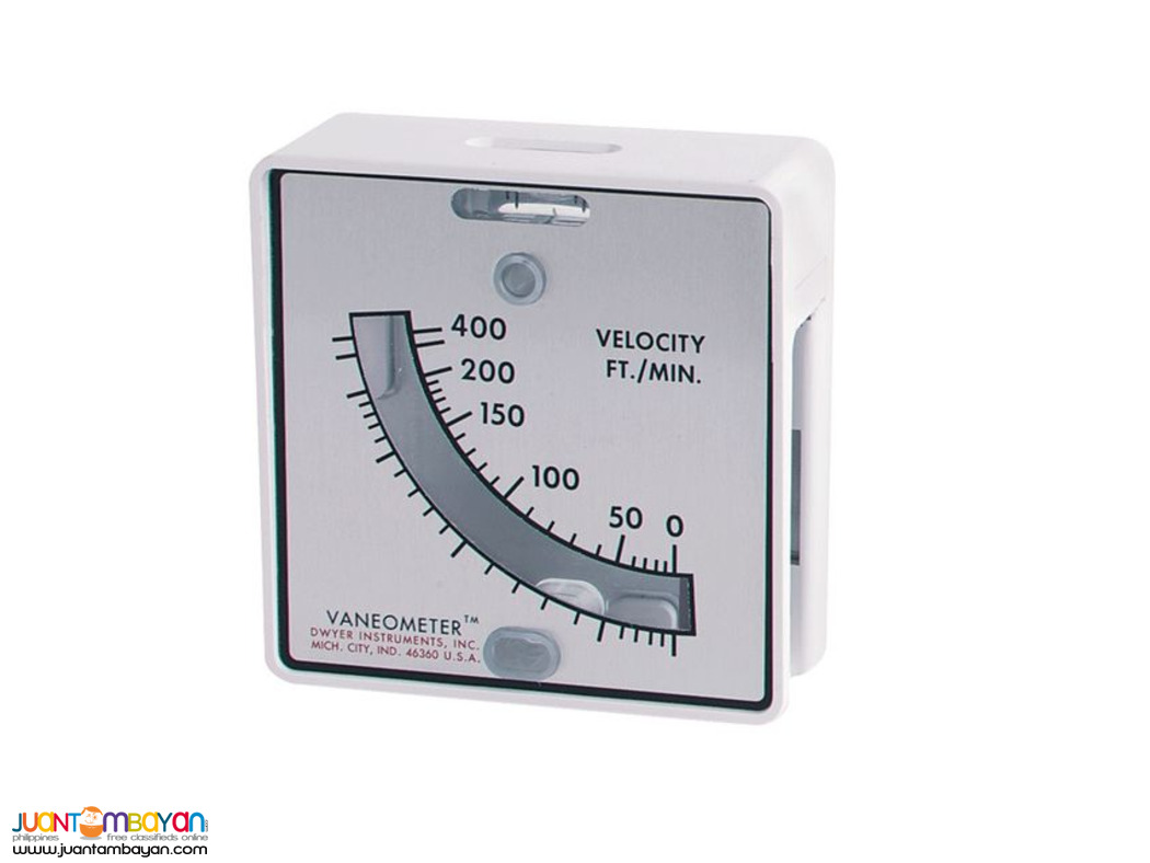 Vaneometer, Swing Vane Anemometer, Fume Hood Anemometer, Dwyer (US)