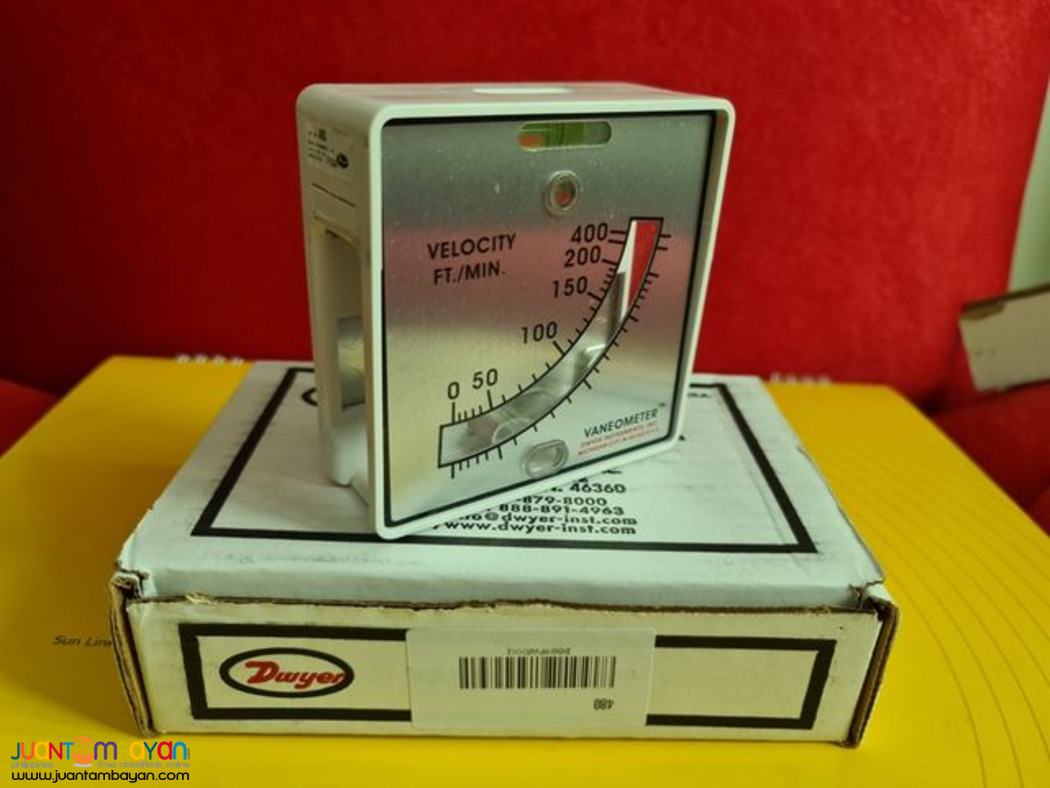 Vaneometer, Swing Vane Anemometer, Fume Hood Anemometer, Dwyer (US)