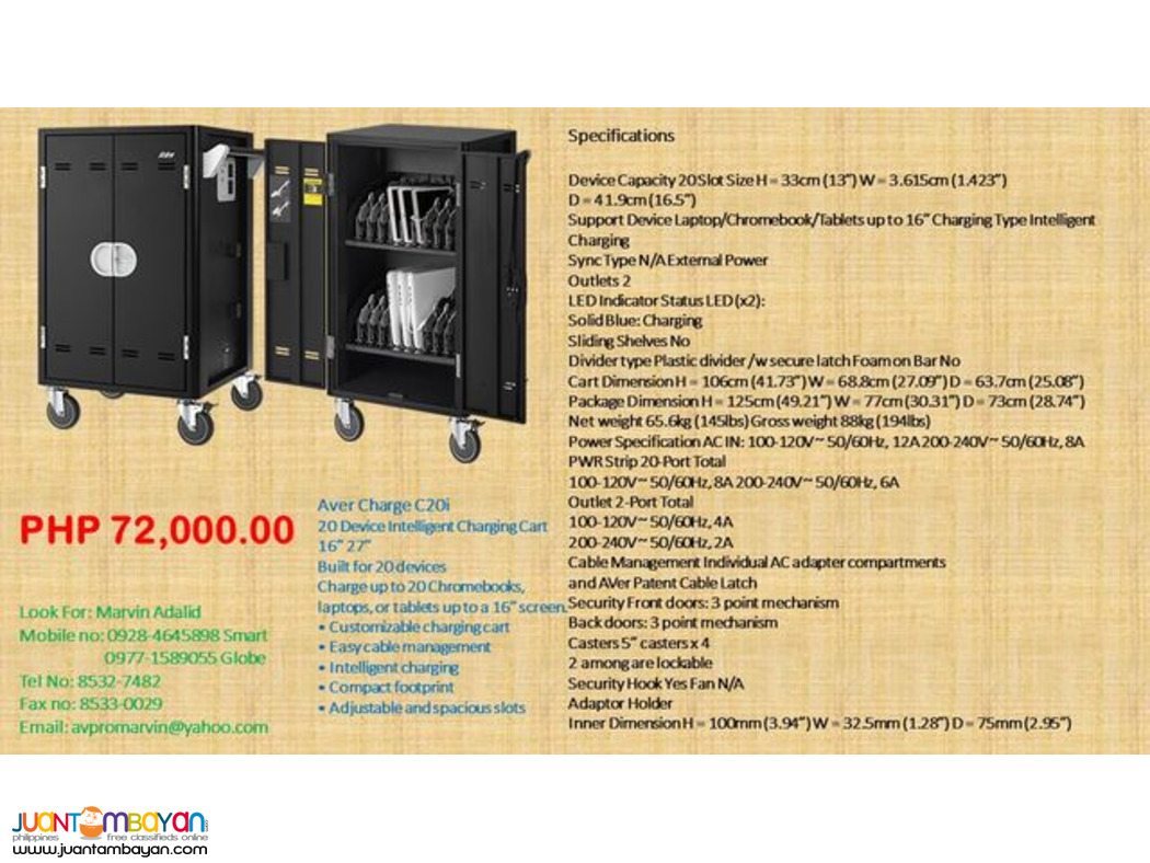 Charge and Sync Carts