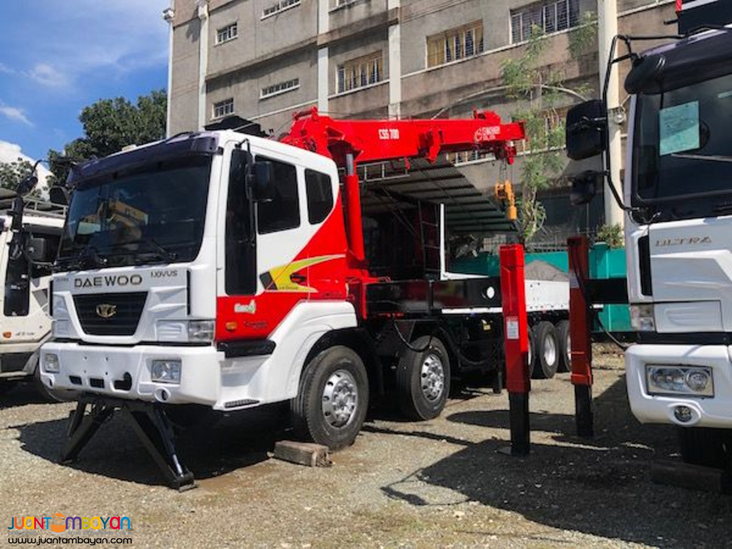 19 tons crane boom truck