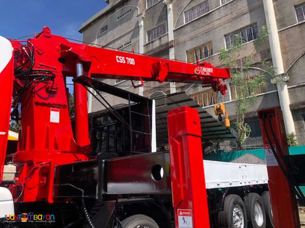 19 tons crane boom truck