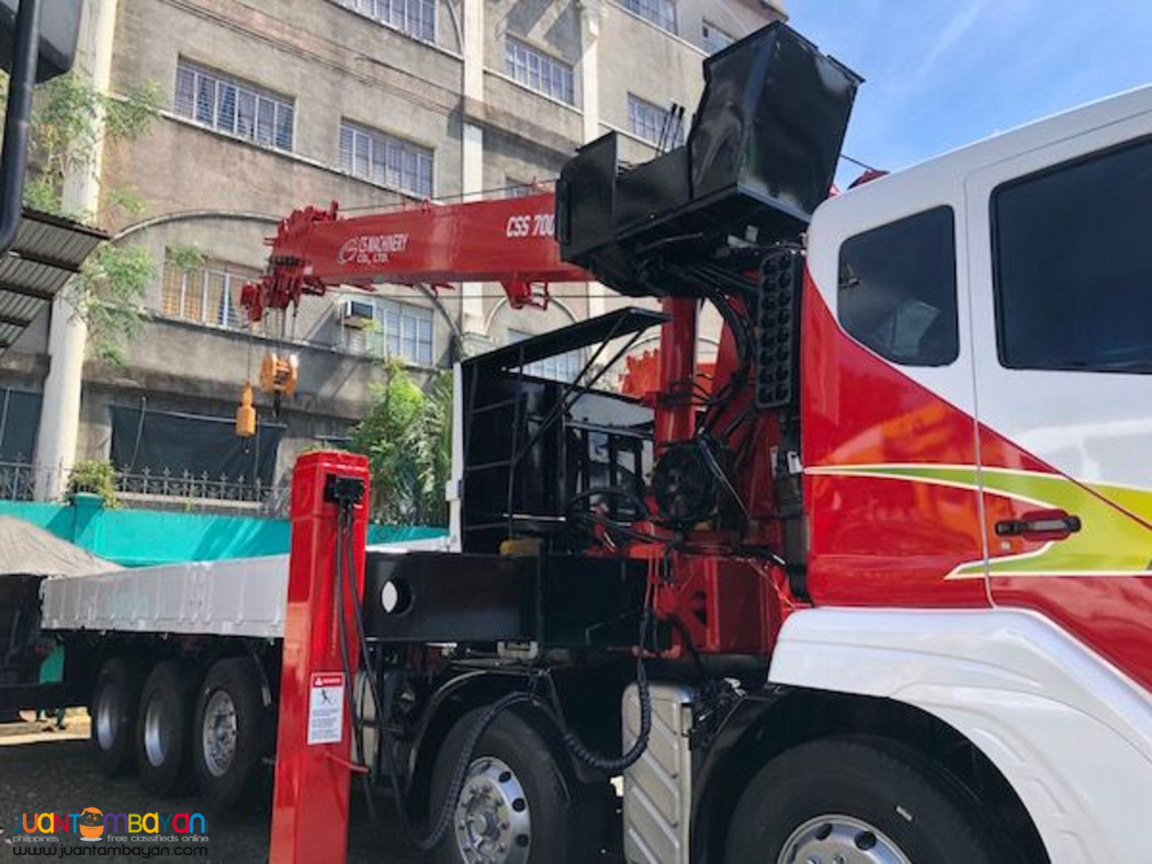 19 tons crane boom truck