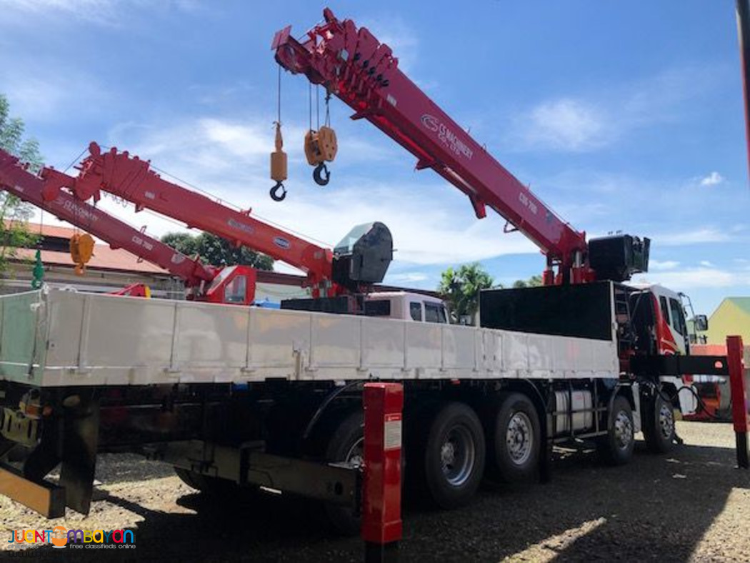 19 tons crane boom truck