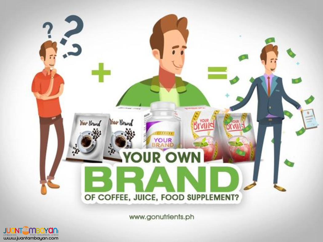 Make your own brand of Food Supplement now!