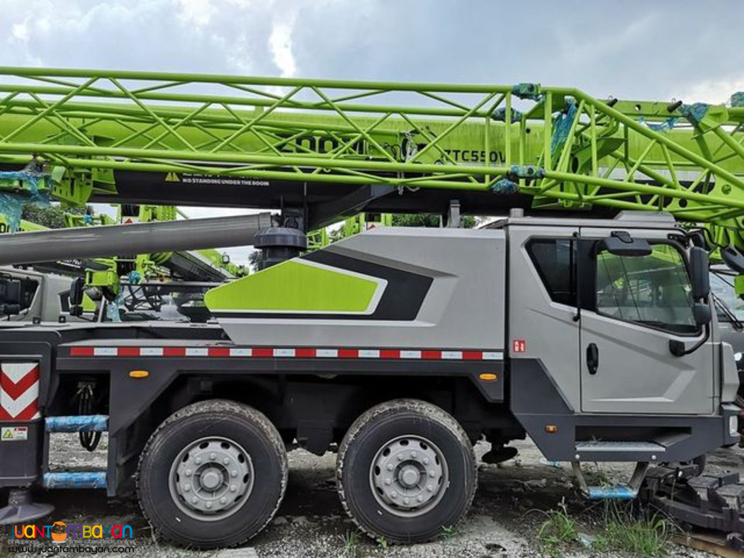 ZOOMLION ROUGH TERRAIN CRANE & TRUCK CRANE