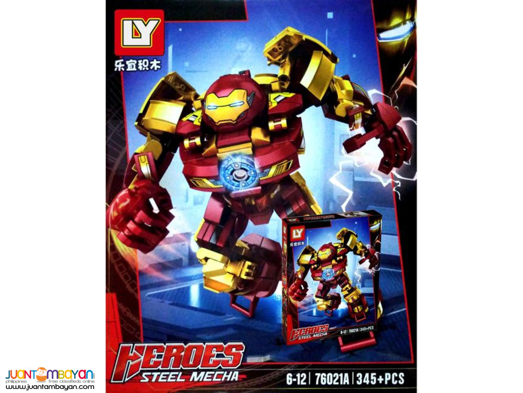 YL™ 76021A-D Heroes Steel Mecha Iron Man