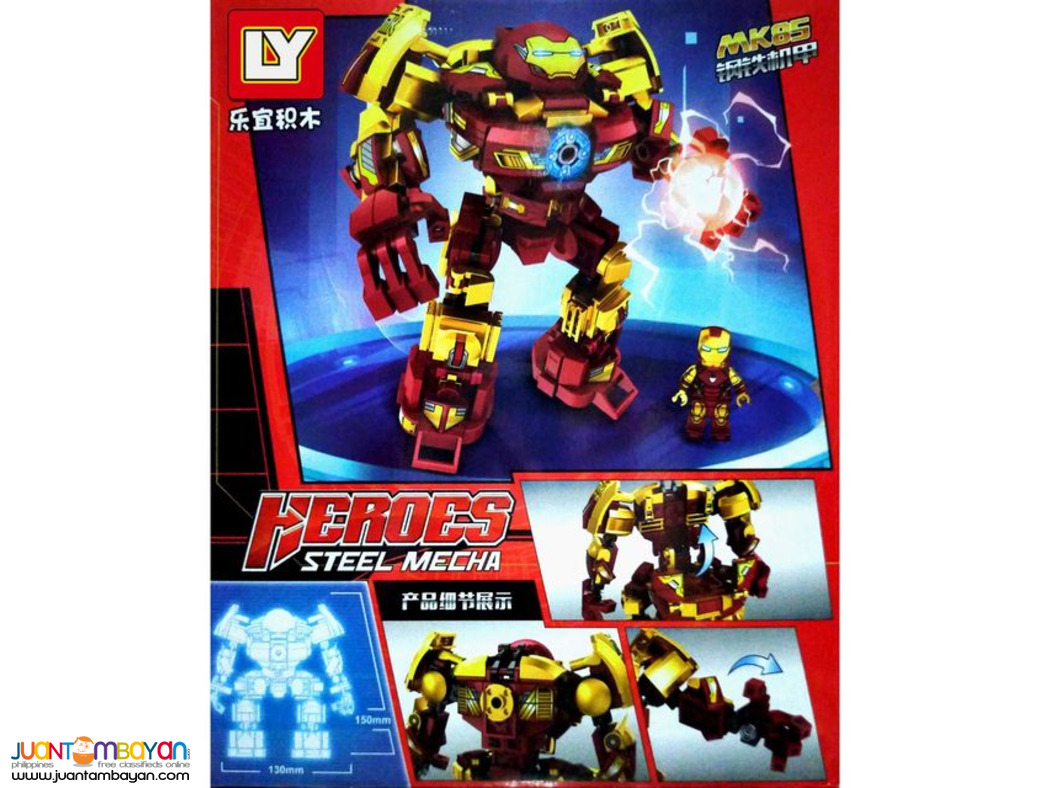 YL™ 76021A-D Heroes Steel Mecha Iron Man