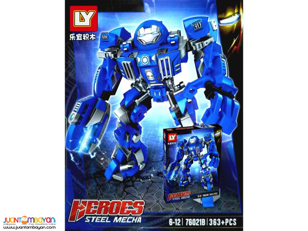 YL™ 76021A-D Heroes Steel Mecha Iron Man